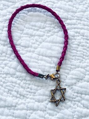 ❗️Star of David Handmade in Jerusalem Leather Bracelet